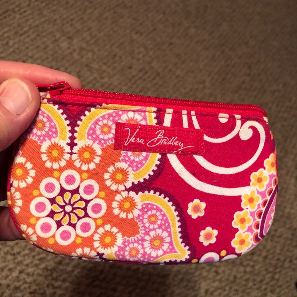 Vera Bradley “Sherbet” pattern luggage tag
